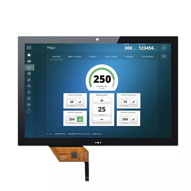10.1 düymlük HD kapasitiv touch IPS TFT modulu