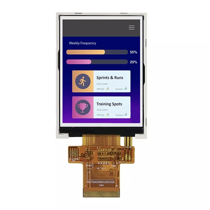 2.8 düymlük rezistiv touch IPS TFT modulu