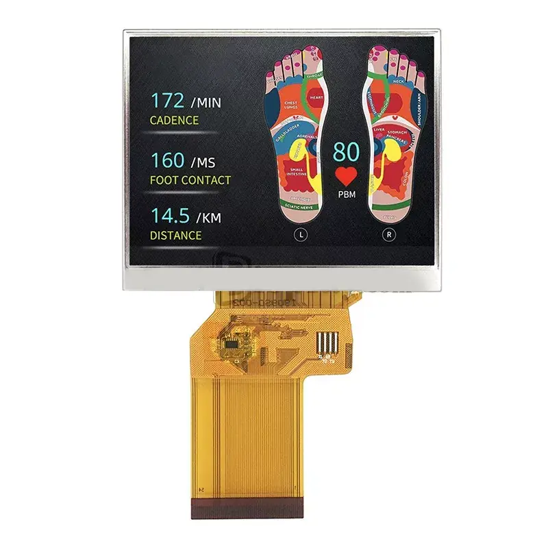 3.5 düym geniş temperatur tft modulu