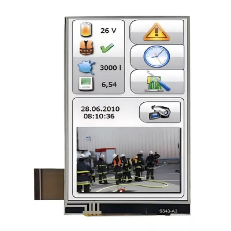 3.97 '' 480x800 Rezistiv Touch IPS TFT Modulu