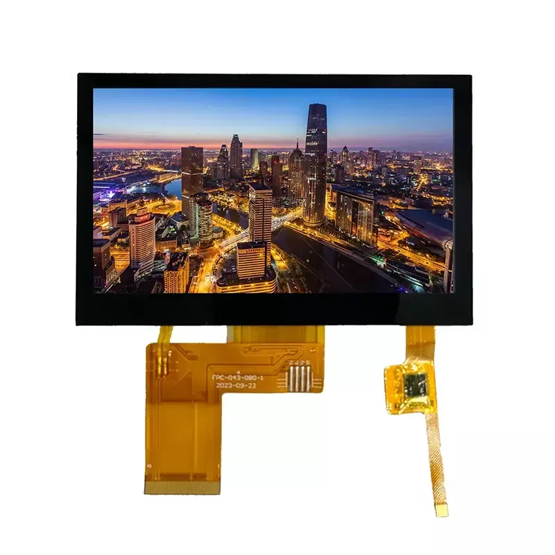 4.3 düymlük kapasitiv touch 480x272 tft modulu