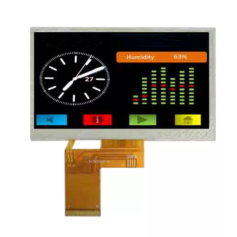 4.3 düym geniş temperatur tft modulu