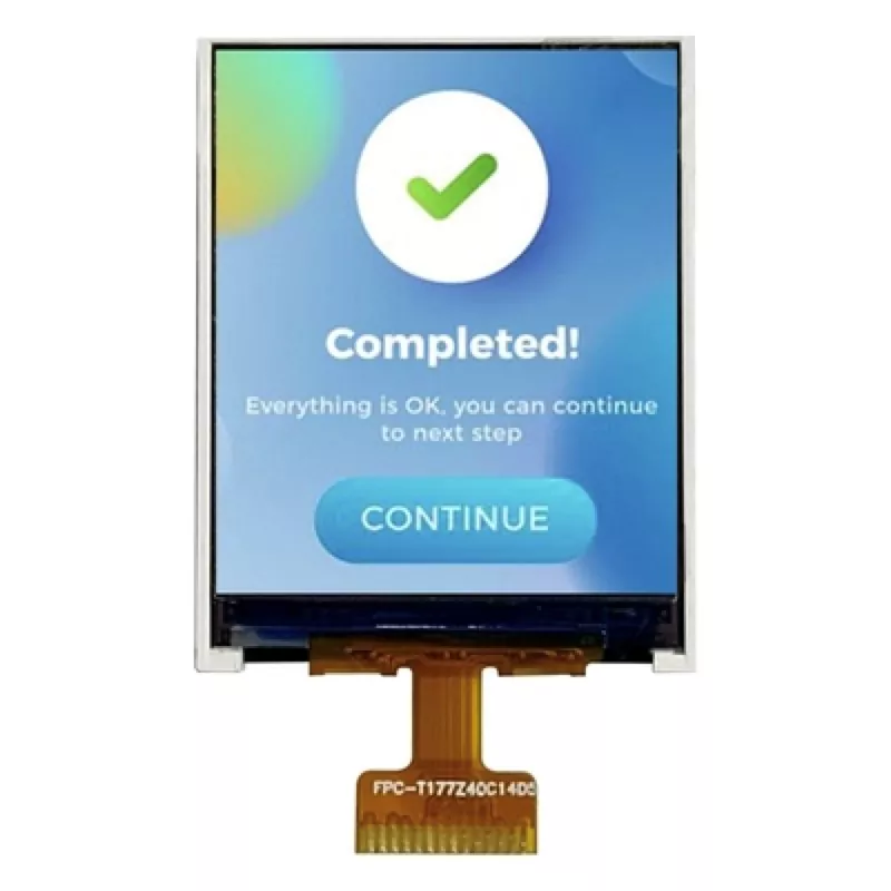Portret 1.77 düymlük TFT LCD Ekran SPI 128x160 ST7735 Sürücü