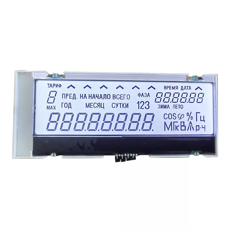 Transfektiv seqment LCD modulu