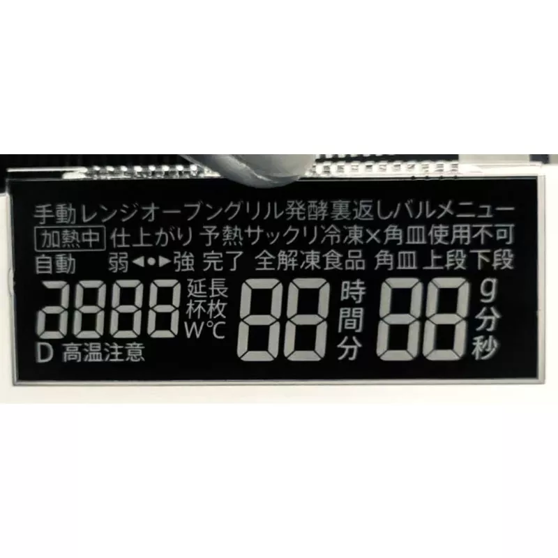 Va seqment lcd modulu